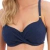 FANTASIE Ottawa Full Cup Bikini Top - Ink -MARIE JO Shop braforme fantasie swimwear fs6355 ink uw front wrap full cup bikini top f