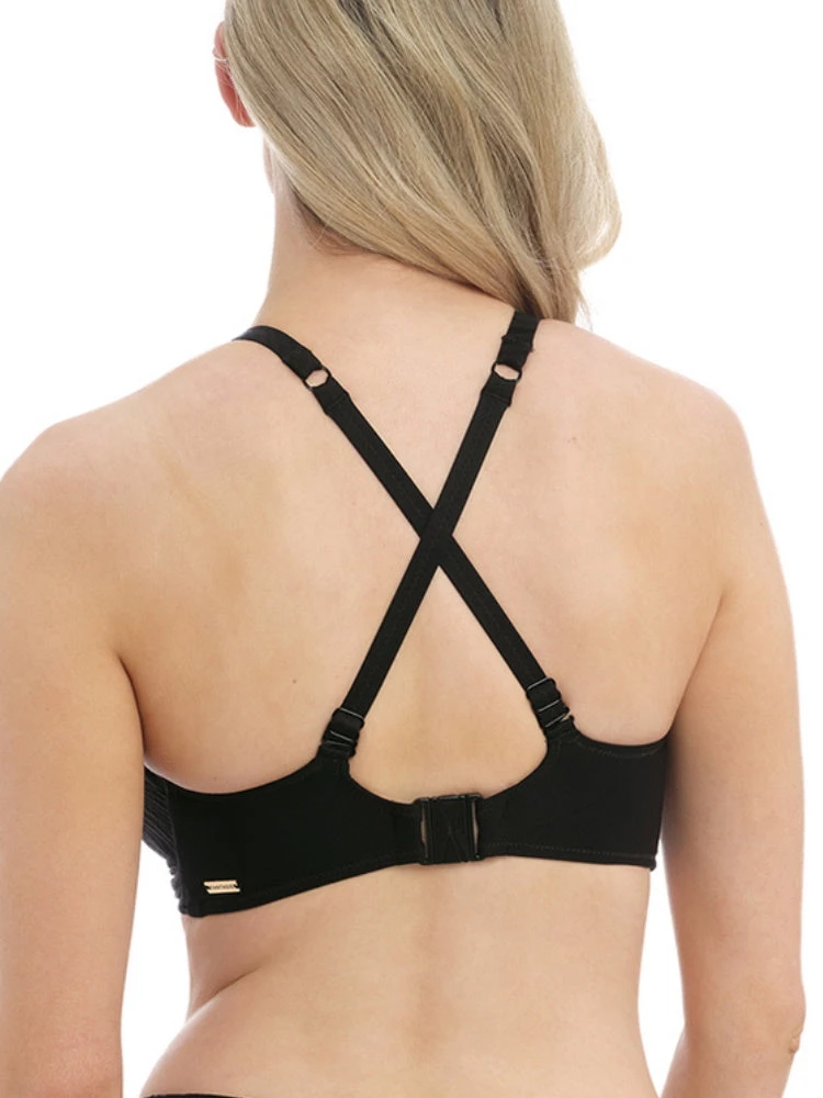 FANTASIE Ottawa Plunge Bikini Top - Black 5 FANTASIE Ottawa Plunge Bikini Top - Black - Image 3