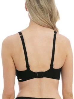 FANTASIE Ottawa Plunge Bikini Top - Black 10 FANTASIE Ottawa Plunge Bikini Top - Black -MARIE JO Shop braforme fantasie swimwear fs6495 blk uw plunge bikini top b1