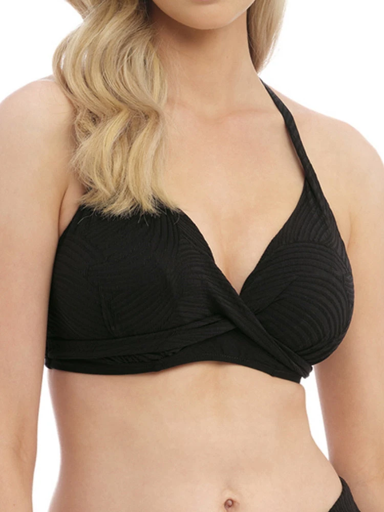 FANTASIE Ottawa Plunge Bikini Top - Black 4 FANTASIE Ottawa Plunge Bikini Top - Black - Image 2