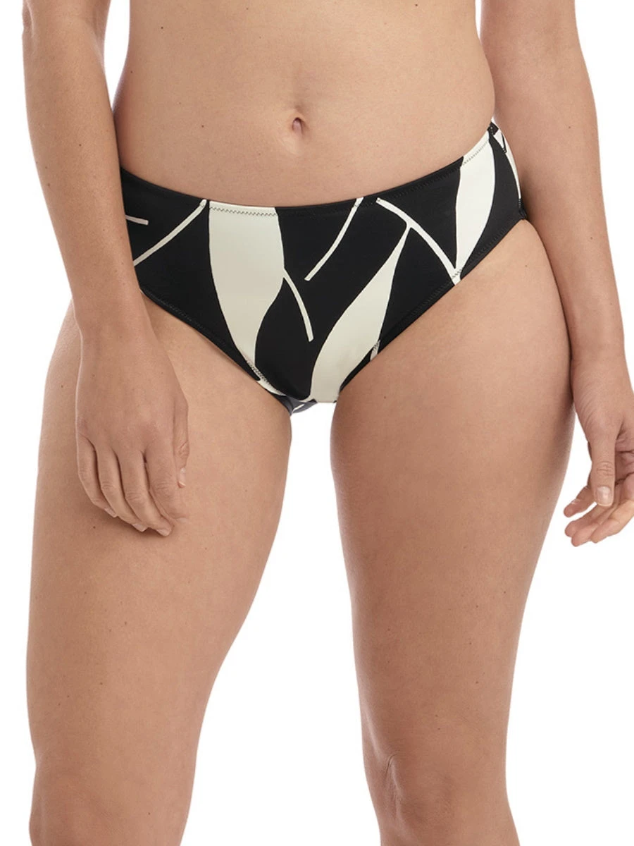 FANTASIE Ile De Re Bikini Brief - Black & Cream 3 FANTASIE Ile De Re Bikini Brief - Black & Cream