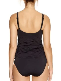 FANTASIE Versailles Twist Tankini Top - Black -MARIE JO Shop braforme fantasie versailles swimwear tankini fs5751blk black b