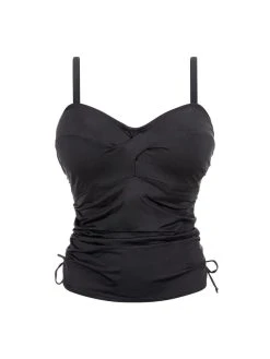 FANTASIE Versailles Twist Tankini Top - Black -MARIE JO Shop braforme fantasie versailles swimwear tankini fs5751blk black p