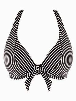 FREYA Beach Hut High Apex Bikini Top - Black -MARIE JO Shop braforme freya beachhut as6790 blk c