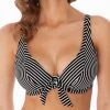 FREYA Beach Hut High Apex Bikini Top - Black -MARIE JO Shop braforme freya beachhut as6790 blk f