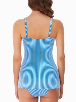 FREYA Beach Hut Non Padded Plunge Tankini - Blue Moon -MARIE JO Shop braforme freya beachhut as6796 bmn b