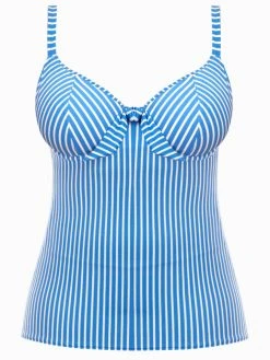 FREYA Beach Hut Non Padded Plunge Tankini - Blue Moon -MARIE JO Shop braforme freya beachhut as6796 bmn c