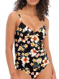 FREYA Havana Sunrise Plunge Tankini Top - Multi