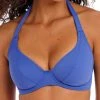 FREYA Jewel Cove Halter Bikini Top - Plain Azure -MARIE JO Shop braforme freya jewelcove as7232 ple f