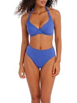 FREYA Jewel Cove Halter Bikini Top - Plain Azure -MARIE JO Shop braforme freya jewelcove as7232 ple fl