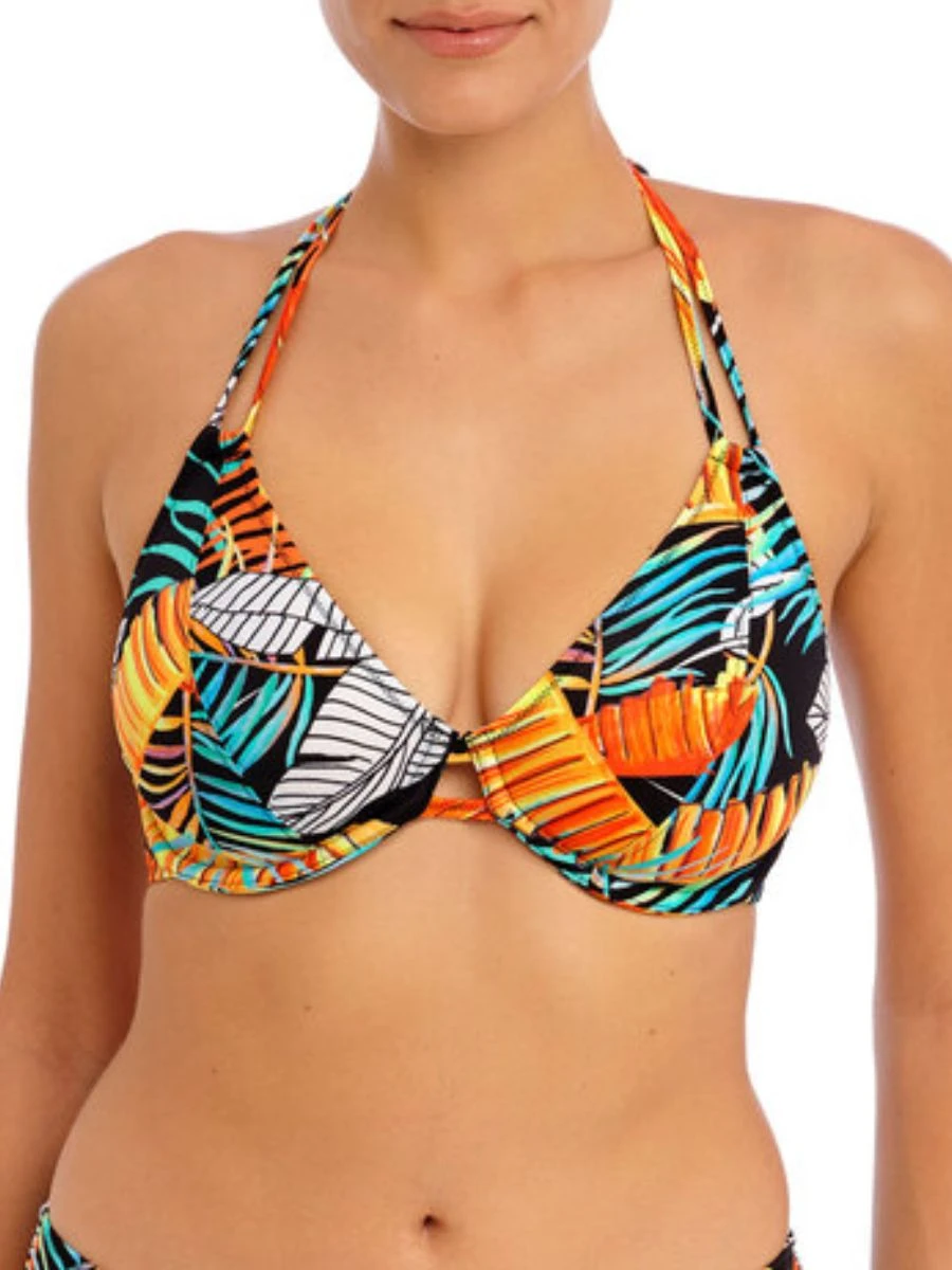 FREYA Samba Nights Halter Bikini Top - Multi 3 FREYA Samba Nights Halter Bikini Top - Multi