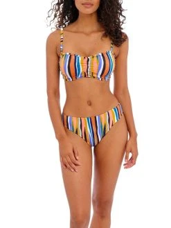 FREYA Torra Bay Bandeau Bikini Top - Multi -MARIE JO Shop braforme freya swim as203210 torra fl3