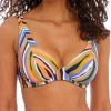 FREYA Torra Bay High Apex Bikini Top - Multi