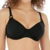 FREYA Coco Wave Plunge Bikini Top - Black