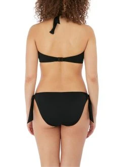 FREYA Coco Wave Halter Bikini Top - Black -MARIE JO Shop braforme freya swim as7001 blk b