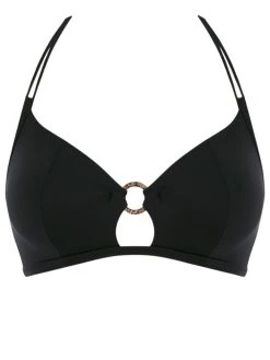 FREYA Coco Wave Triangle Bikini Top - Black -MARIE JO Shop braforme freya swim as7002 blk c