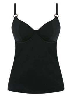 FREYA Coco Wave Plunge Tankini Top - Black -MARIE JO Shop braforme freya swim as7007 blk c