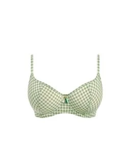FREYA Check In Sweetheart Bikini Top - Khaki 7 FREYA Check In Sweetheart Bikini Top - Khaki -MARIE JO Shop braforme freya swimwear check in khaki khi as201903 p