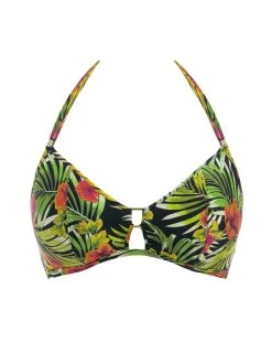 FREYA Maui Daze Wireless Triangle Bikini Top - Multi -MARIE JO Shop braforme freya swimwear maui daze multi non wired triangle bikini top as201311 p
