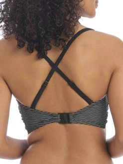 FREYA Ocean Calling Bandeau Bikini Top - Midnight -MARIE JO Shop braforme freya swimwear ocean calling midnight uw bandeau bikini top as201410 b3