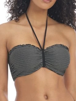 FREYA Ocean Calling Bandeau Bikini Top - Midnight -MARIE JO Shop braforme freya swimwear ocean calling midnight uw bandeau bikini top as201410 f1