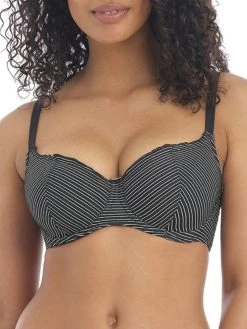 FREYA Ocean Calling Sweetheart Bikini Top - Midnight