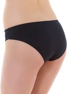 FREYA Remix Italian Bikini Brief - Black -MARIE JO Shop braforme freya swimwear remix as3952 blk italian brief s