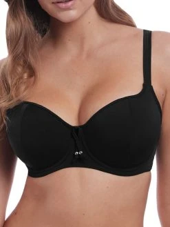 FREYA Remix Sweetheart Bikini Top - Black
