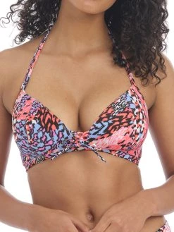 FREYA Serengeti Haze Wireless Triangle Bikini Top - Multi