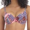 FREYA Serengeti Haze Plunge Bikini Top - Multi