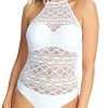 FREYA Sundance High Neck Swimsuit - White