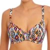 FREYA Viva La Fiesta Plunge Bikini Top - Multi