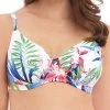 FANTASIE Santa Catalina Gathered Full Cup Bikini Top - Blue Depths