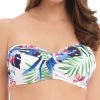 FANTASIE Santa Catalina Bandeau Bikini Top - Blue Depths