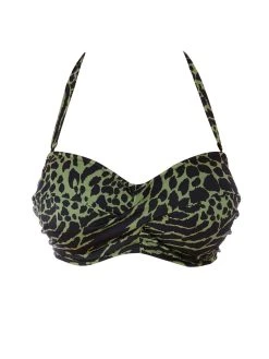 FANTASIE Boa Vista Twist Bandeau Bikini Top - Peridot 11 FANTASIE Boa Vista Twist Bandeau Bikini Top - Peridot -MARIE JO Shop braforme fs500609 pri fantasie swim boa vista peridot uw twist bandeau bikini top p