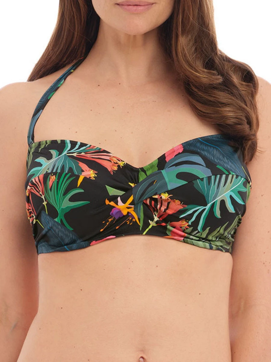 FANTASIE Monteverde Bandeau Bikini Top - Black 4 FANTASIE Monteverde Bandeau Bikini Top - Black - Image 2