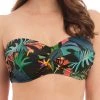 FANTASIE Monteverde Bandeau Bikini Top - Black -MARIE JO Shop braforme fs500709 blk fantasie swim monteverde black uw twist bandeau f 11511971 4202 4581 b485 acb1b3cba31c