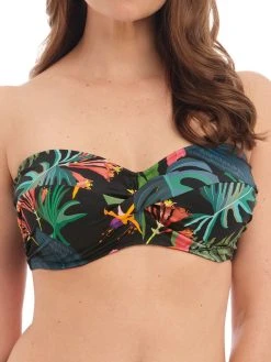 FANTASIE Monteverde Bandeau Bikini Top - Black