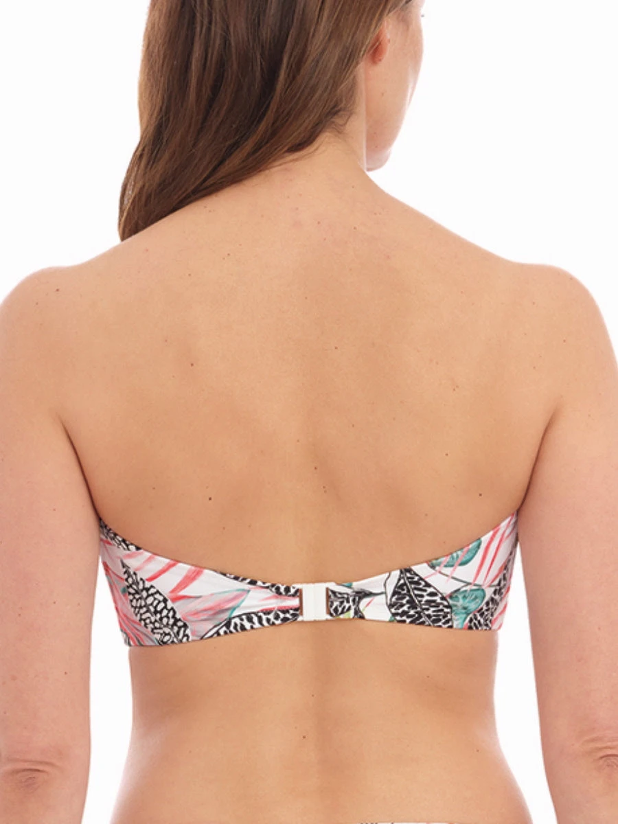 FANTASIE Tobago Bandeau Bikini Top - Melon 4 FANTASIE Tobago Bandeau Bikini Top - Melon - Image 2