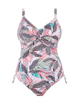 FANTASIE Tobago Twist Front Swimsuit - Melon -MARIE JO Shop braforme fs500831 mln fantasie swim tobago melon uw twist swimsuit p