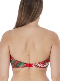 FANTASIE Vilamoura Bandeau Bikini Top - Lollipop -MARIE JO Shop braforme fs6562 lop fantasie swimwear vilamoura lollipop twist bandeau scarf tie b