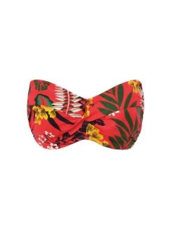 FANTASIE Vilamoura Bandeau Bikini Top - Lollipop -MARIE JO Shop braforme fs6562 lop fantasie swimwear vilamoura lollipop twist bandeau scarf tie p1