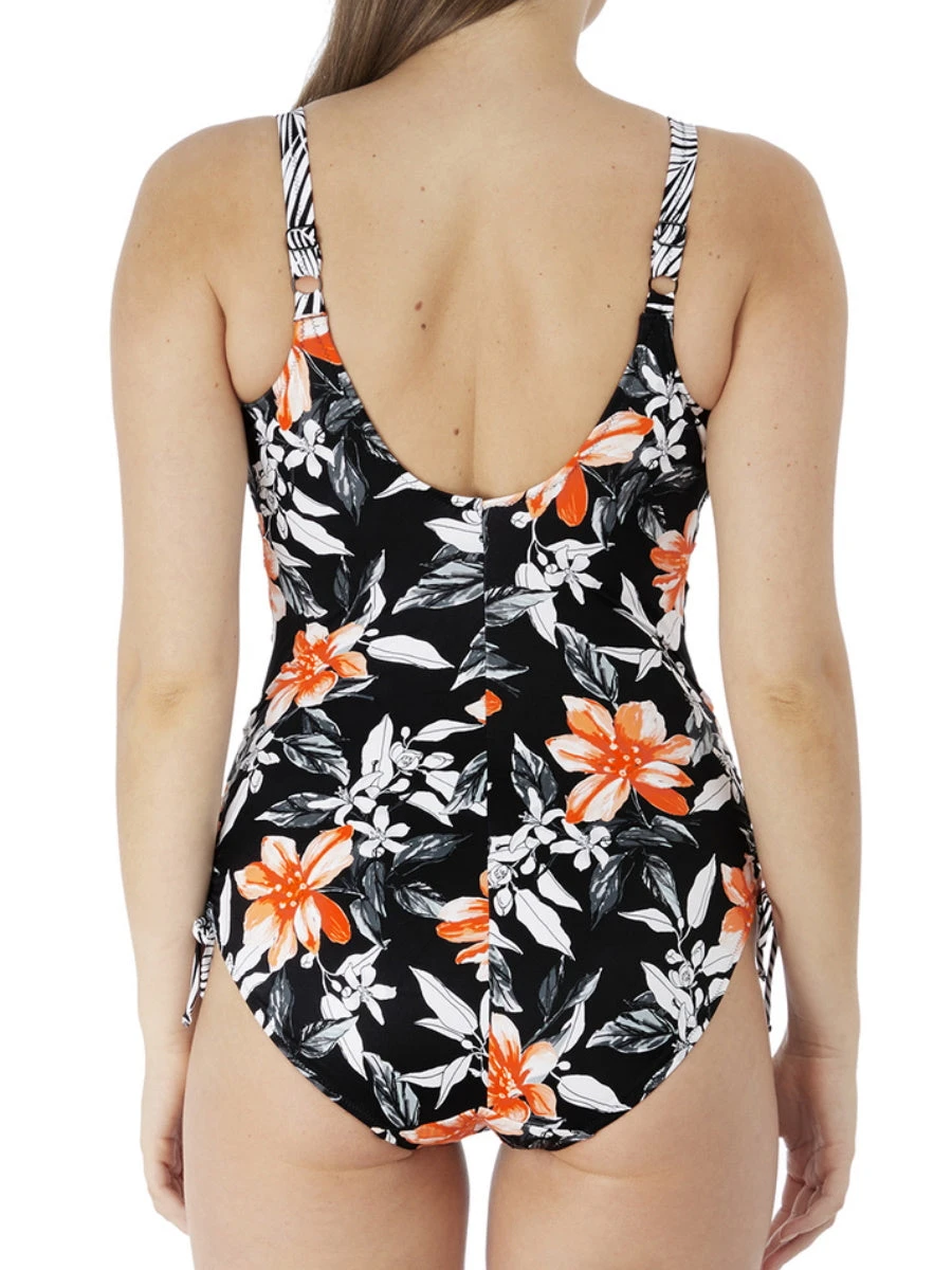 FANTASIE Port Maria Twist Front Swimsuit - Black 5 FANTASIE Port Maria Twist Front Swimsuit - Black - Image 3