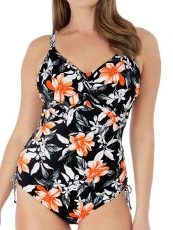 FANTASIE Port Maria Twist Front Swimsuit - Black