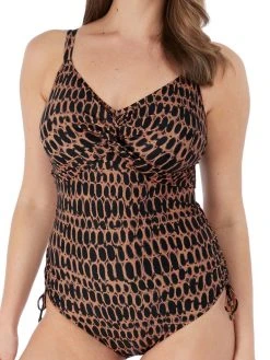 FANTASIE Kotu Twist Front Swimsuit- Copper