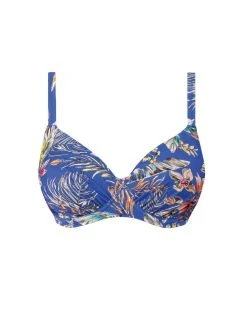 FANTASIE Burano Gathered Full Cup Bikini Top - Pacific -MARIE JO Shop braforme fs7020 pac fantasie swimwear burano pacific gathered full cup bra top p