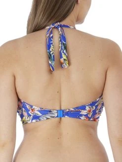 FANTASIE Burano Twist Bandeau Bikini Top - Pacific -MARIE JO Shop braforme fs7022 pac fantasie swim burano pacific underwired twist bandeau bikini top b1