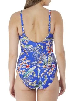 FANTASIE Burano Swimsuit - Pacific -MARIE JO Shop braforme fs7028 pac fantasie swimwear burano pacific wrap plunge swimsuit b