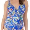 FANTASIE Burano Swimsuit - Pacific -MARIE JO Shop braforme fs7028 pac fantasie swimwear burano pacific wrap plunge swimsuit f
