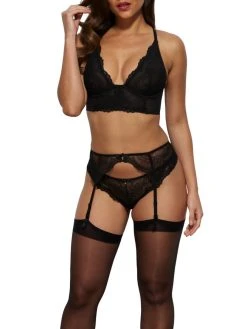 Gossard Superboost Lace Suspender Belt -MARIE JO Shop braforme gossard 7712 blk fl
